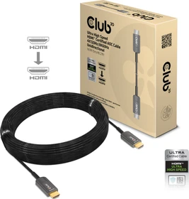 Club 3D Ultra High Speed HDMI 2.1 Kabel 4K120Hz, 8K60Hz, 48Gbps zertifiziert, 15m
