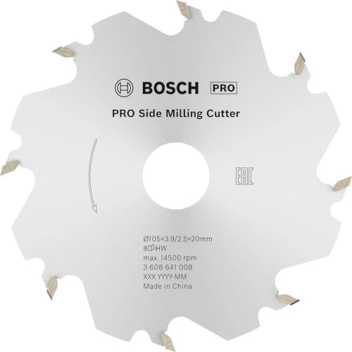 Bosch Professional PRO Fräserblatt 8Z, 105x4x20mm, 1 Stück