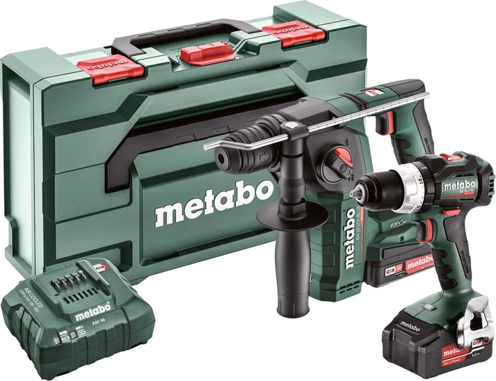 Metabo Combo Set 2.5.2 Akku-Maschinenset inkl. Koffer + 2 Akkus 2.0/4.0Ah