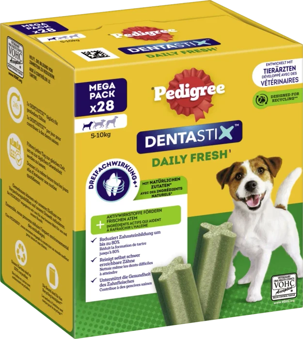 Pedigree Dentastix, Daily Fresh kleine Hunde, 28 Stück