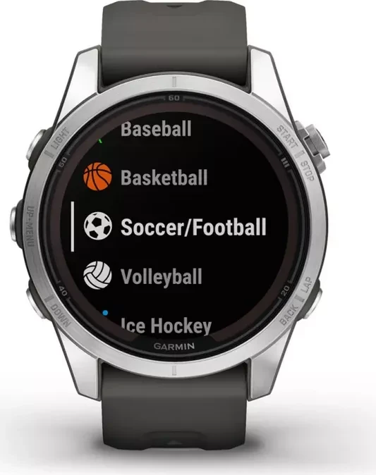 Garmin Fenix 7S Pro Solar graphit