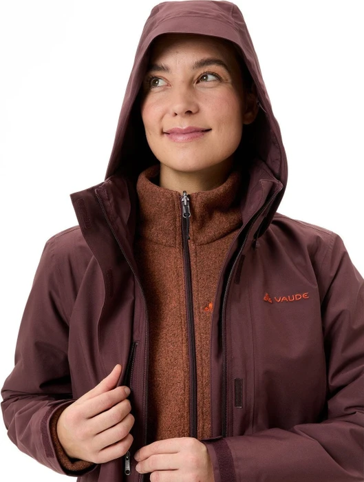 Vaude Idris 3in1 IV Funktionsmantel dark oak (Damen)