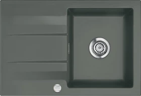 systemceram Genea 75 Einbau Becken reversibel mit Ablauffernbedienung lava