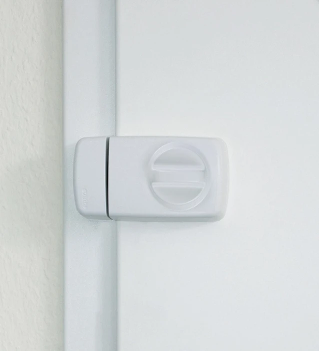ABUS 7010 W EK weiß, verschiedenschließend, Querriegelschloss