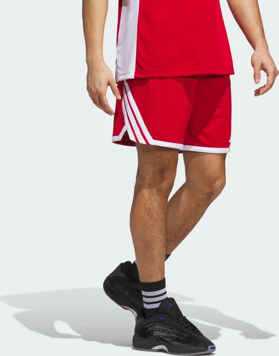 adidas 3G Speed Reversible Basketball Aeroready Trainingshose kurz team power red/white (Herren)