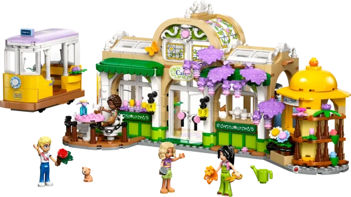 LEGO Friends - Pflanzencafé und Blumenkiosk