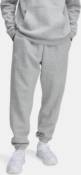 Under Armour Icon Fleece Trainingshose lang mod gray light heather/white (Herren)