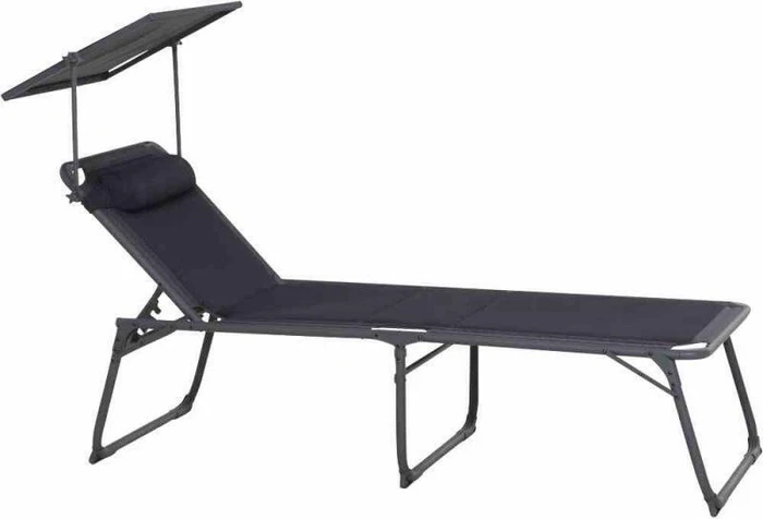 Siena Garden Premium Gartenliege anthrazit (M31053)