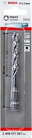 Bosch Professional HSS Impact Control Spiralbohrer, 5.5x57x98mm, 1 Stück