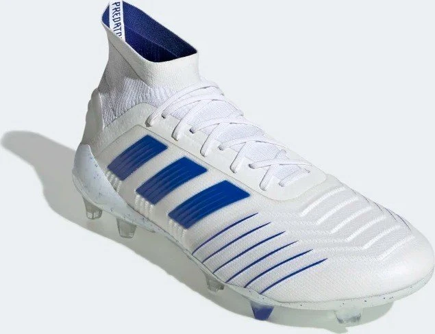 adidas Predator 19.1 FG ftwr white/bold blue (Herren)