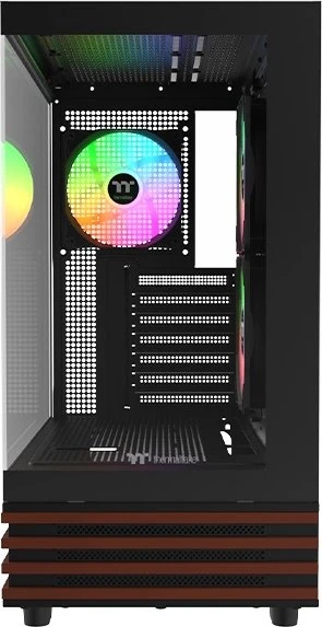Thermaltake View 270 Plus WS ARGB Black, schwarz/braun, Glasfenster