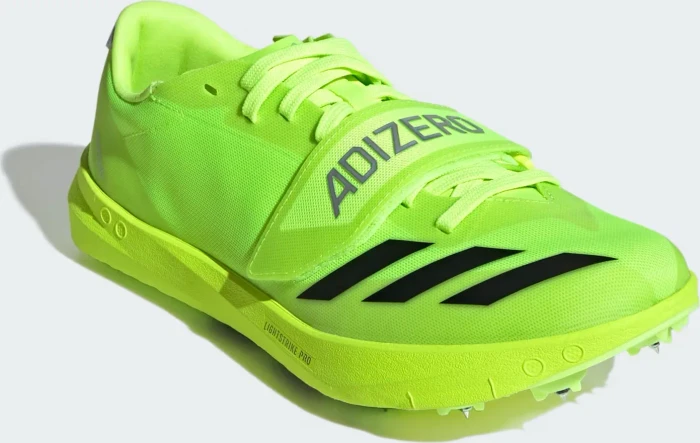 adidas Adizero TJ/PV lucid lemon/core black/silver metallic (Herren)