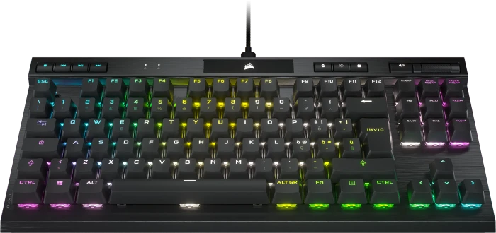 Corsair Gaming K70 RGB TKL - Champion Series, LEDs RGB, Corsair OPX, USB, IT