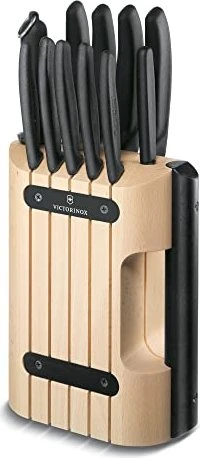 Victorinox SwissClassic Messerblock-Set natur, 11-tlg.