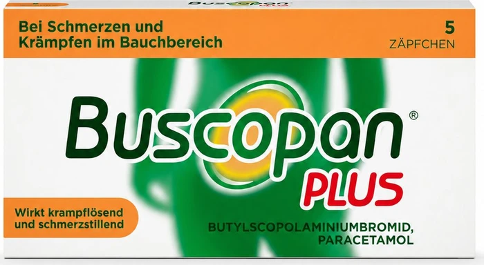 Pharma Gerke Buscopan Plus Zäpfchen, 5 Stück