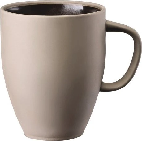 Rosenthal Junto Bronze Steinzeug Becher mit Henkel 380ml