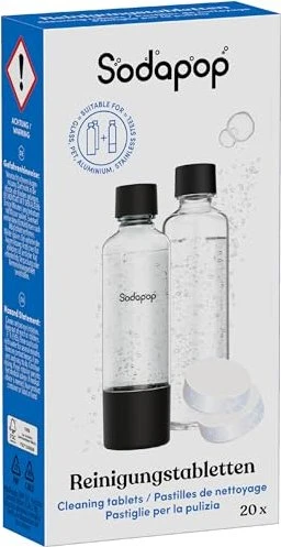 Sodapop Reinigungstabletten, 20 Stück