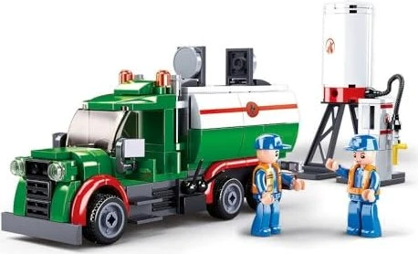 Sluban Town City Scene Tank Truck