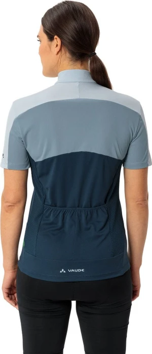 Vaude Matera FZ Trikot kurzarm summer blue (Damen)
