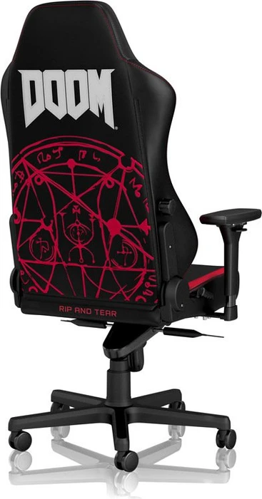 noblechairs Hero DOOM Edition Gamingstuhl, schwarz/rot