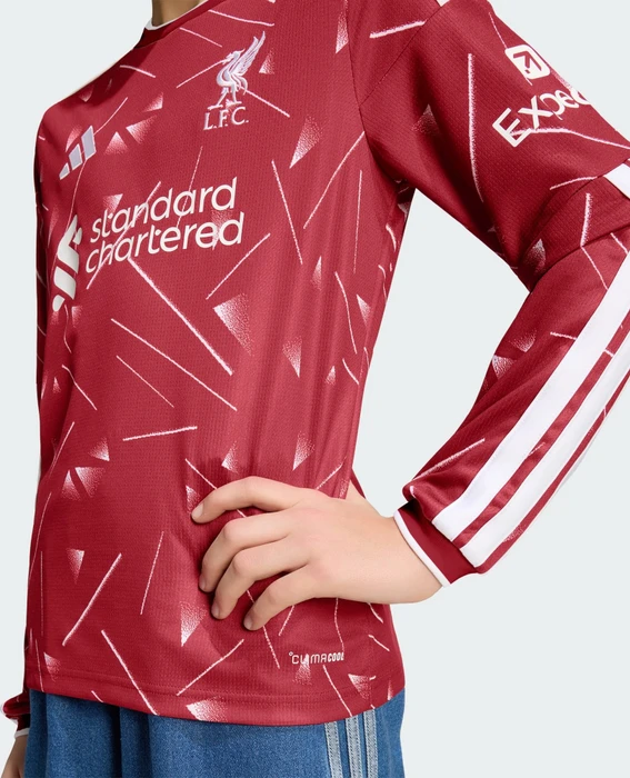adidas Liverpool FC 2026/2027 Heimtrikot langarm (Junior)
