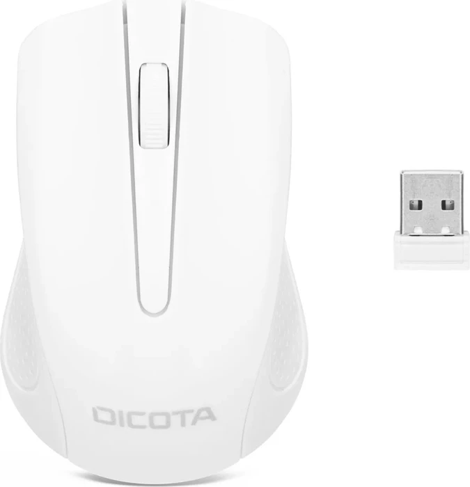 Dicota COMFORT Wireless Mouse weiß, USB