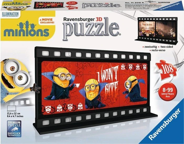 Ravensburger Puzzle Filmstreifen Minion Gone Batty
