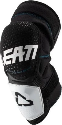 Leatt Knee Guard 3DF Hybrid Protektor schwarz/weiß