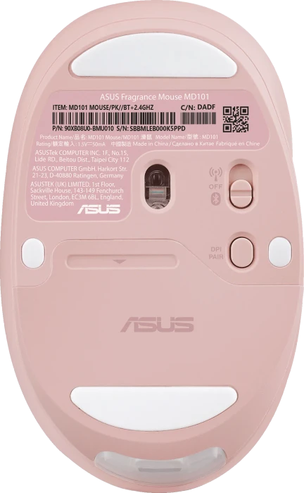 ASUS Fragrance Mouse MD101 Rose Clay, USB/Bluetooth