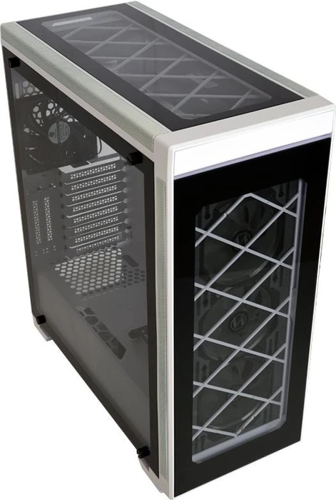 Lian Li Alpha 550W weiß, Glasfenster