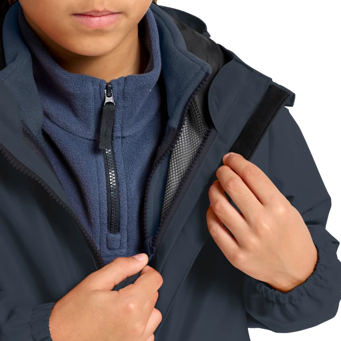 Jack Wolfskin Iceland 3in1 Funktionsjacke midnight sky (Junior)