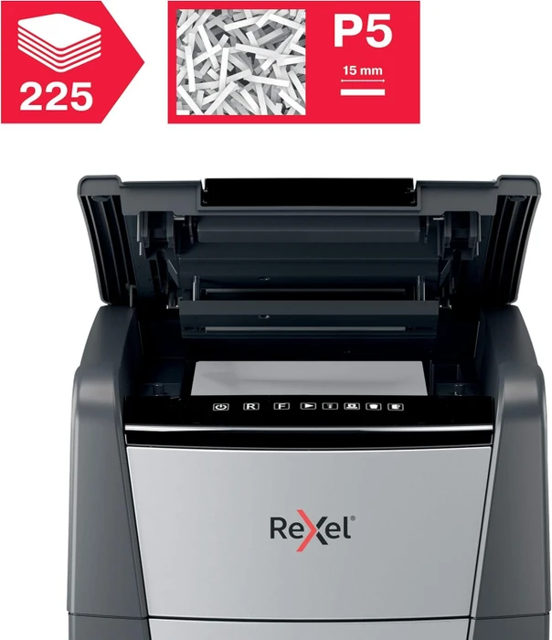 Rexel Optimum AutoFeed+ 225M, 2x15mm