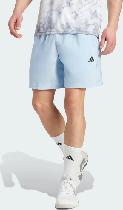 adidas Train Essentials Woven Training Shorts Trainingshose kurz glow blue/black (Herren)