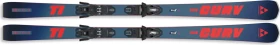 Fischer The Curv TI + RS 10 GW Powerrail Brake 78 blau/orange (inkl. Bindung) (Modell 2024/2025)