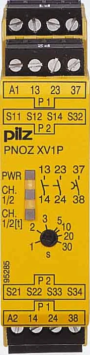 Pilz PNOZ XV1P 30/24VDC 2n/o 1n/o t