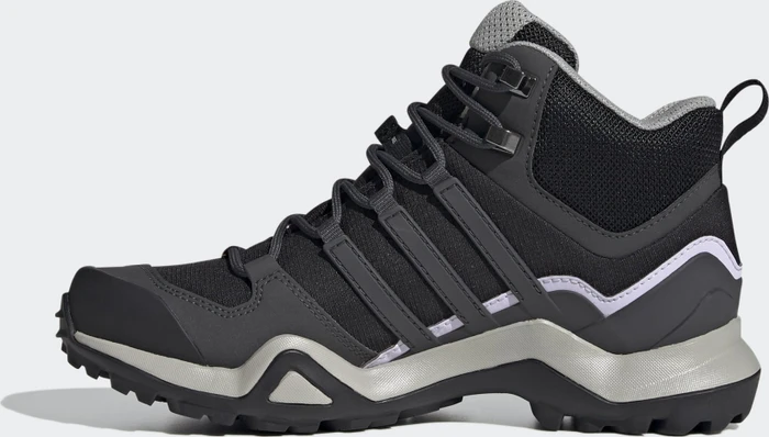 adidas Terrex Swift R2 Mid GTX core black/dgh solid grey/purple tint (Damen)