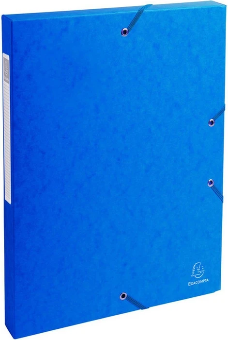Exacompta Archivbox Colorspan Karton 25mm, A4, blau (50302E)