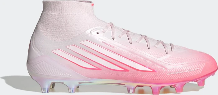 adidas F50 Sparkfusion Elite Mid solar turbo/cloud white/distilled pink (Damen)