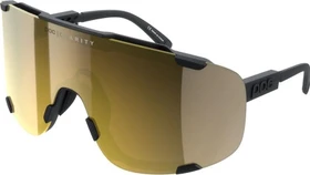 POC Devour uranium black/clarity road-partly sunny gold cat 2