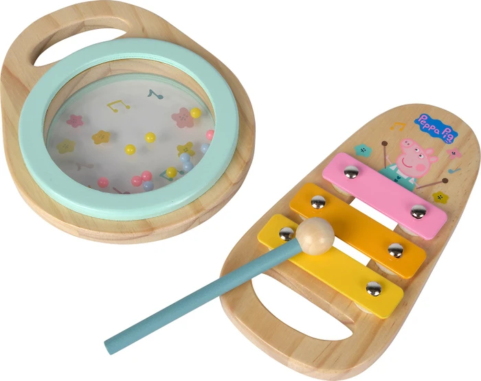 Eichhorn Peppa Pig Holz-Musikset