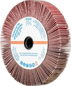 Pferd FR WS 11520 5/8-11 CO-COOL 120 Lamellenschleifwalze K120, 115x20mm, 2 Stück