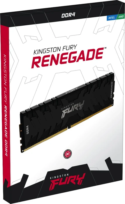 Kingston FURY Renegade UDIMM 16GB, DDR4-3600, CL16-20-20, 2RX8