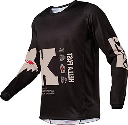 Fox Racing I80 Illmatik Trikot langarm schwarz (Herren)