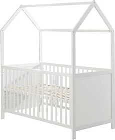 roba Hausbett Kinderbett 70x140cm weiß