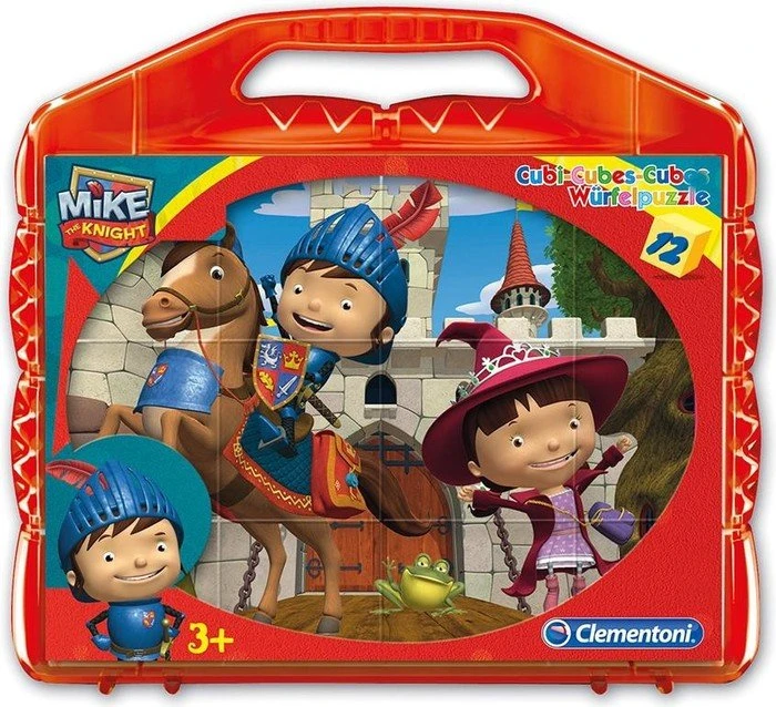 Clementoni Würfel Mike The Knight, 12-tlg.