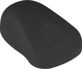 Contour Design Active Key AK-PMH21 MedicalMouse Funk Hygiene-Maus mit Scroll Wheel Sensor, vollversiegelt, schwarz, USB (AK-PMH21OS-FUS-B)