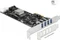 DeLOCK 4x USB-A 3.0, PCIe 2.0 x4 Vorschaubild
