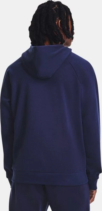 Under Armour Rival Fleece Hoodie midnight navy/white (Herren)