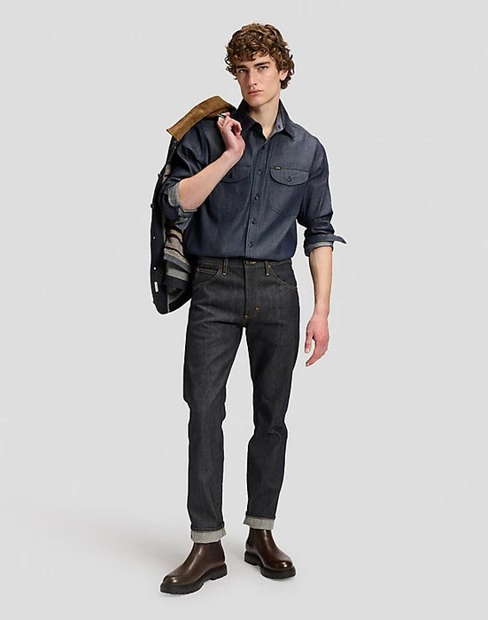 Lee 101 Heritage Workwear Relaxed Hemd langarm (Herren)
