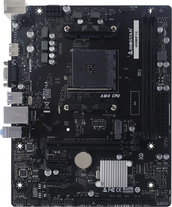 Biostar A520MHP 2.0 (AMD AM4)